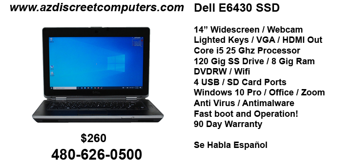 Dell E6430 SSD